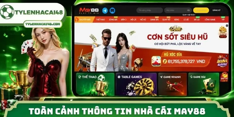 Toàn cảnh thông tin nhà cái MAY88 